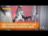 Viviendas fueron afectadas en límite de Chimborazo y Cañar tras sismo - Teleamazonas