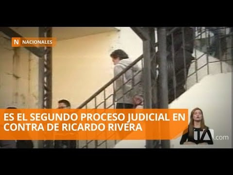 La Fiscalía llamó a formular cargos únicamente a Ricardo Rivera - Teleamazonas
