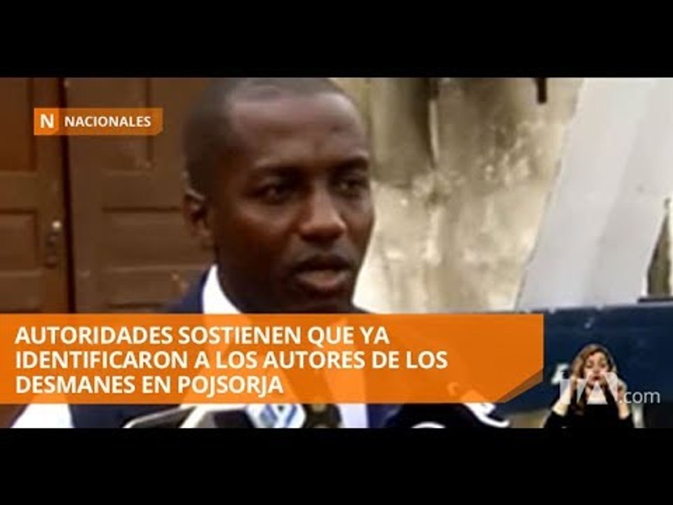 Fiscalía identificó a sujetos que habrían provocado desmanes en Posorja - Teleamazonas