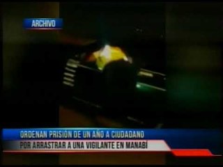 Prisión para conductor que arrastró a un vigilante de tránsito