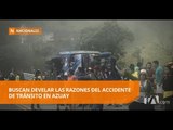 Reconstrucción del accidente en el que murieron 12 hinchas de Barcelona - Teleamazonas
