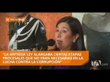 El Gobierno remitió a la Asamblea un nuevo proyecto de ley anticorrupción - Teleamazonas