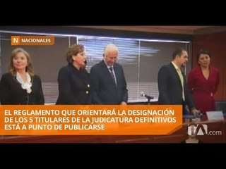 Hasta finales de octubre estará conformado el Consejo de la Judicatura - Teleamazonas