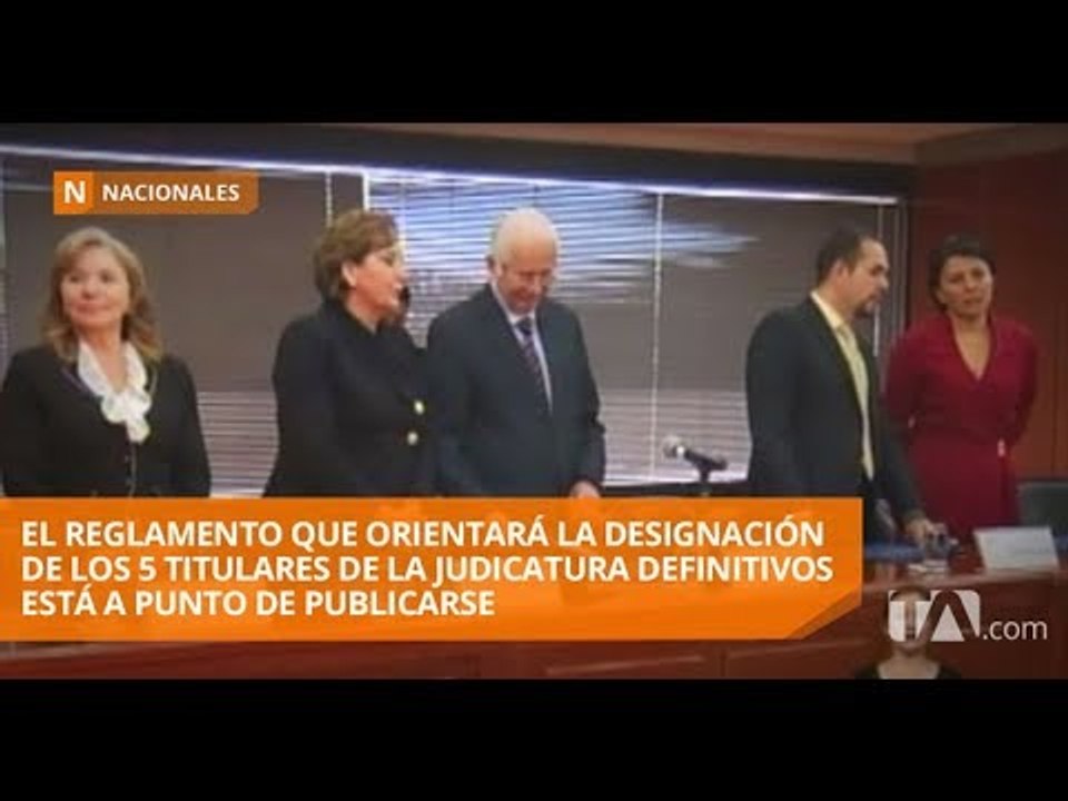 Hasta finales de octubre estará conformado el Consejo de la Judicatura - Teleamazonas