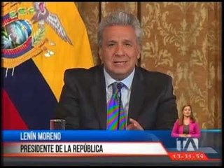 Скачать видео: Lenín Moreno mantiene reunión por temas anticorrupción - Teleamazonas