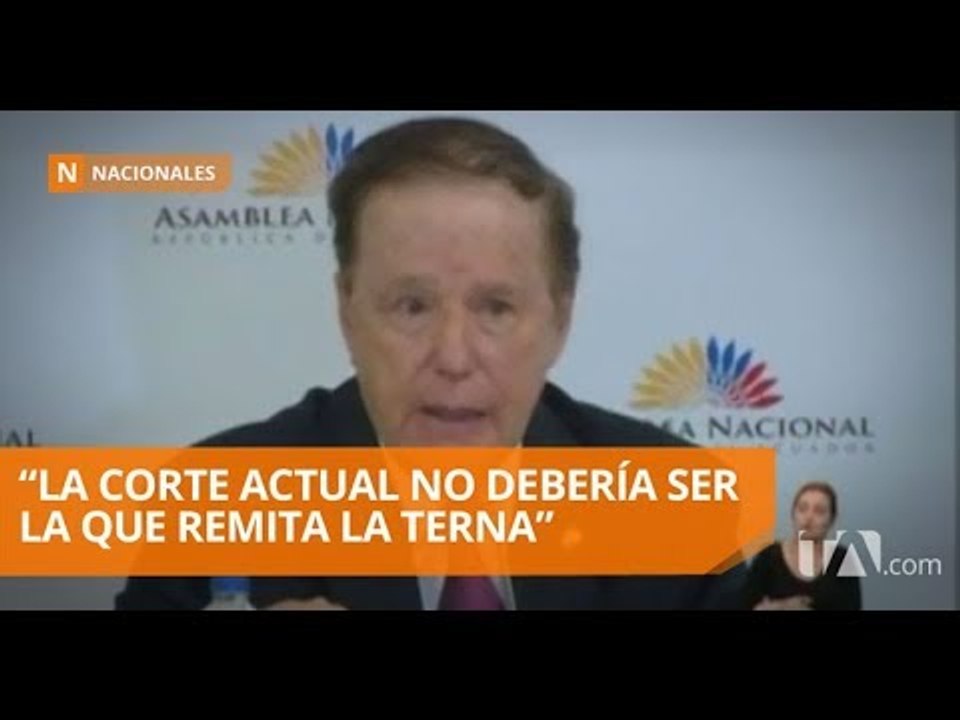 Disputa en Consejo de la Judicatura por terna de la Corte de Justicia - Teleamazonas