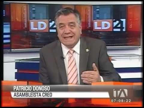 Entrevista a Patricio Donoso, asambleísta de CREO, sobre cobros irregulares a asesoras