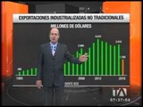 Datos de las exportaciones industrializadas no tradicionales