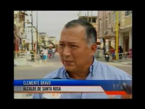 Municipio de Santa Rosa retira mármol de mala calidad