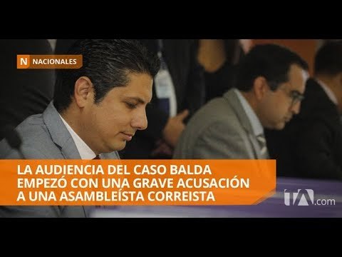 Fiscal acusa a Correa y tres más como autores del secuestro a Fernando Balda - Teleamazonas