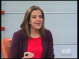 Entrevista a la ministra del Interior, María Paula Romo, sobre temas coyunturales
