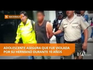 Una adolescente denunció que su hermano la violó durante 10 años