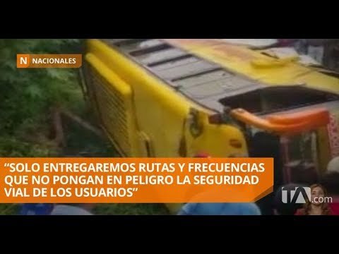 Autoridades anunciaron acciones para reducir la siniestralidad vial - Teleamazonas