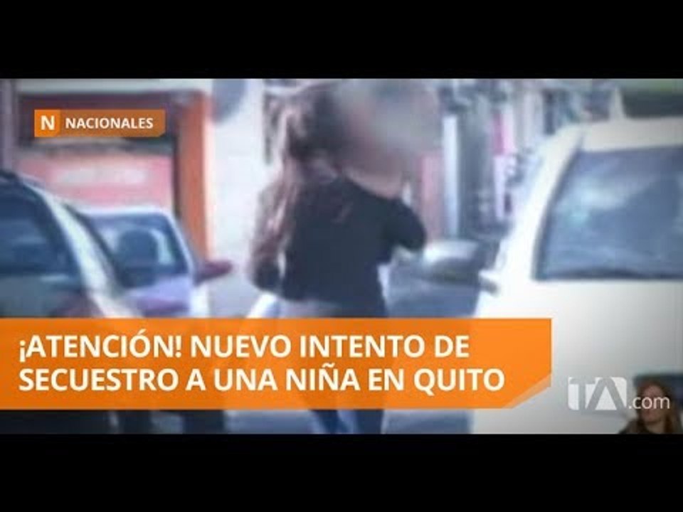 Madre denuncia que dos hombres intentaron secuestrar a su hija en Quito -Teleamazonas