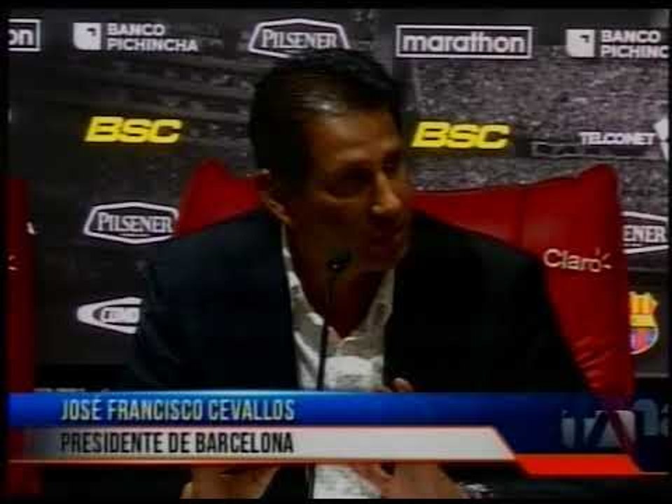 Barcelona se prepara para el partido contra Liga de Quito