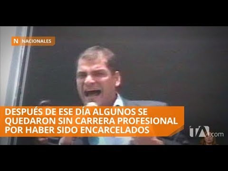 Decenas de procesados por el 30S le apuestan a una justicia - Teleamazonas