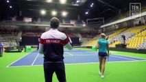 Fed Cup Belgique France : Julien Benneteau a pris ses fonctions !