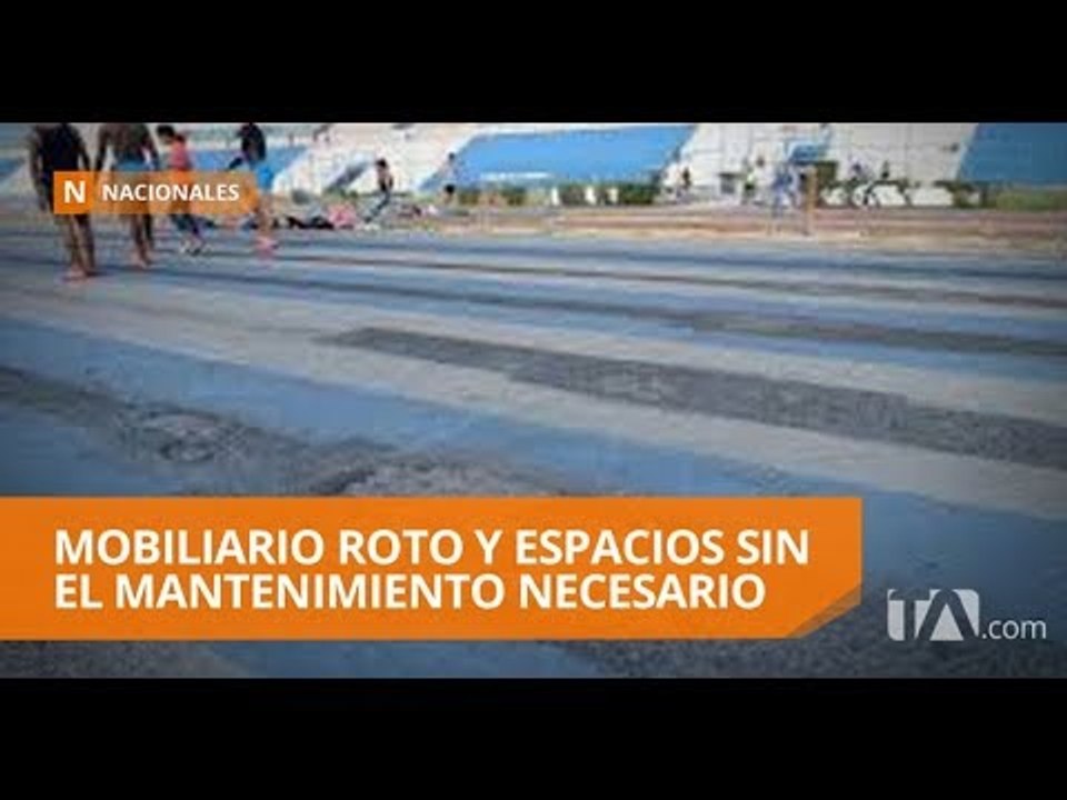Escenarios deportivos en Fedeguayas están en mal estado - Teleamazonas