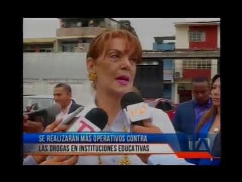 Se realizarán operativos antidrogas en instituciones educativas