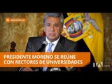 Presidente Moreno se reúne con rectores de universidades -Teleamazonas