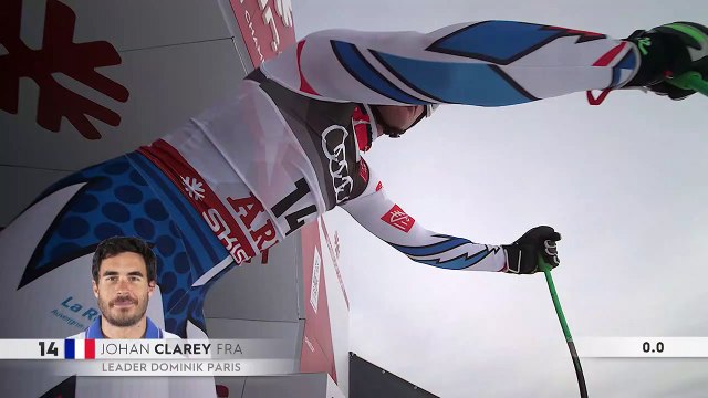 Ski alpin - Johan Clarey remporte la médaille d'argent en Super G aux Mondiaux de Are, derrière Dominik Paris