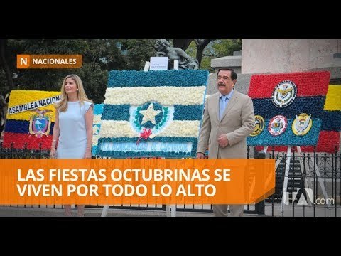 Jaime Nebot presidió la última ofrenda floral a Guayaquil como alcalde - Teleamazonas