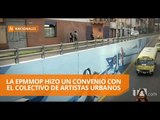 Artistas urbanos plasman temáticas en pasos deprimidos y escalinatas - Teleamazonas