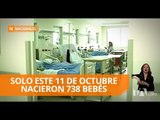 En Ecuador nacen 38 niños cada hora - Teleamazonas