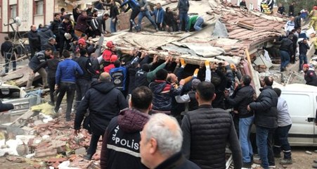 İki Bakan, Cumhurbaşkanı Erdoğan'ın Talimatıyla Kartal'daki Binanın Çöktüğü Yere Gidiyor