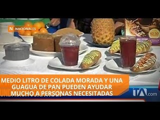 下载视频: La Fundación Jonathan ofrece colada morada para recaudar fondos - Teleamazonas