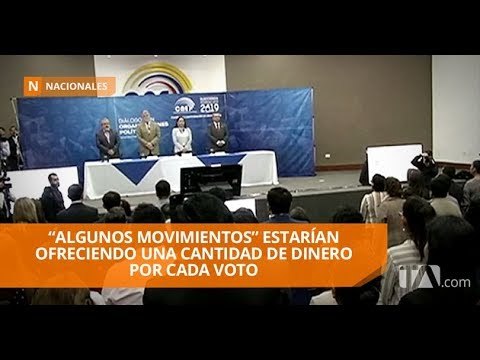Organizaciones políticas y el CNE trataron tema de campaña anticipada - Teleamazonas
