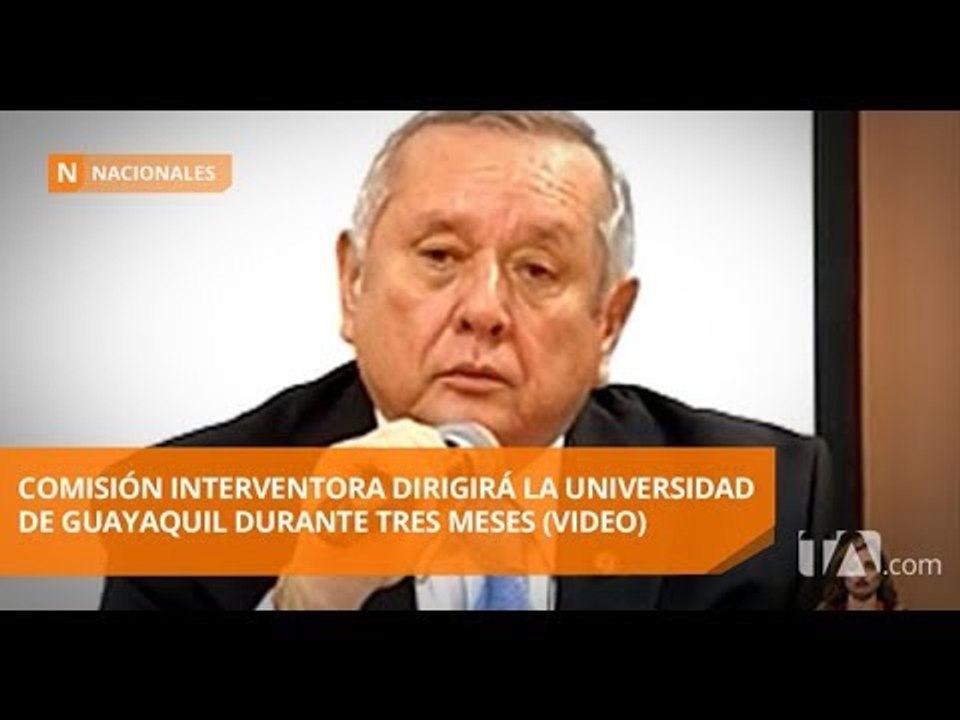 Se posesionó a la comisión interventora en la Universidad de Guayaquil - Teleamazonas