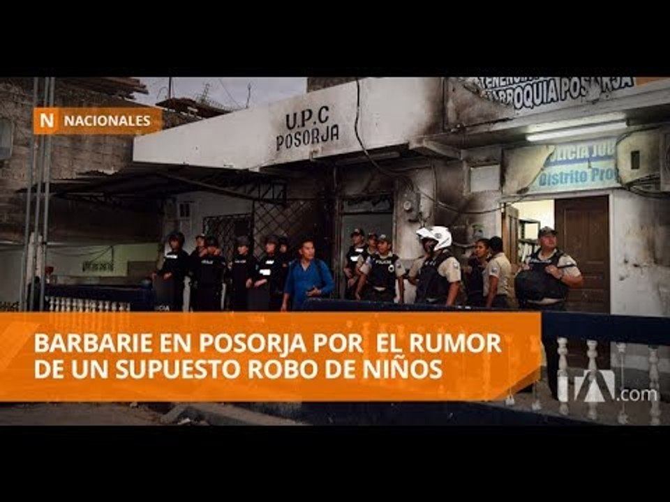 Siete detenidos y 15 buscados por asesinato y desmanes en Posorja - Teleamazonas