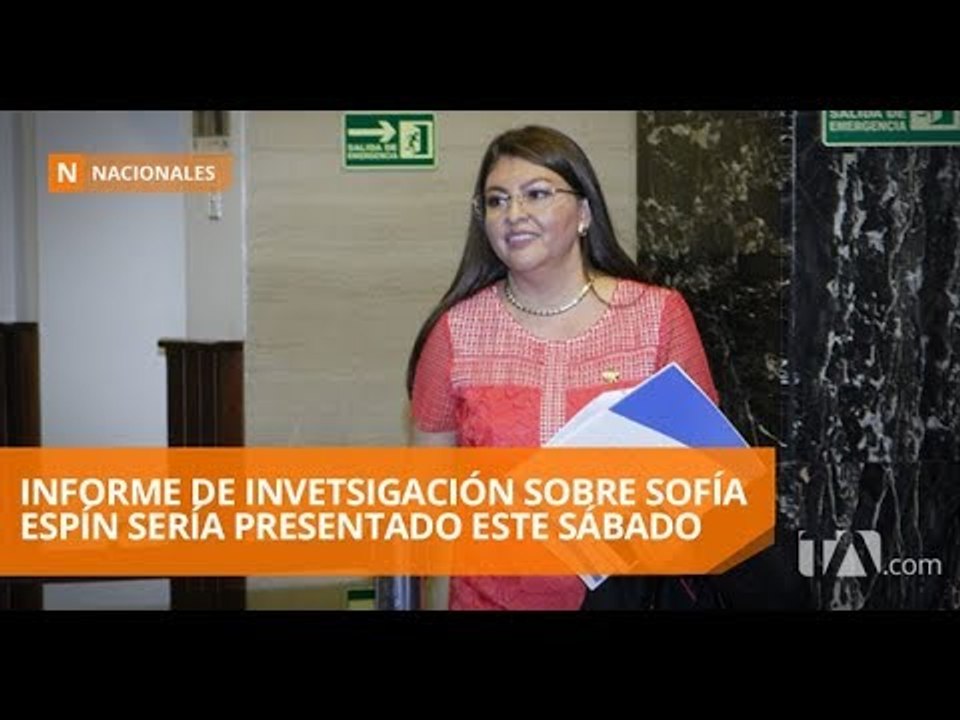 Comisión anunció entrega del informa para este sábado - Teleamazonas