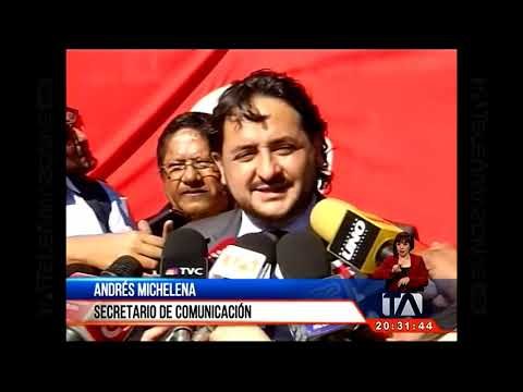 Indignación en medios incautados por declaraciones de Andrés Michelena - Teleamazonas