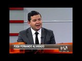 Entrevista a Juan Sebastián Roldán, sobre fuga de Fernando Alvarado