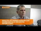 Mariano Zambrano se niega a abandonar el cargo - Teleamazonas