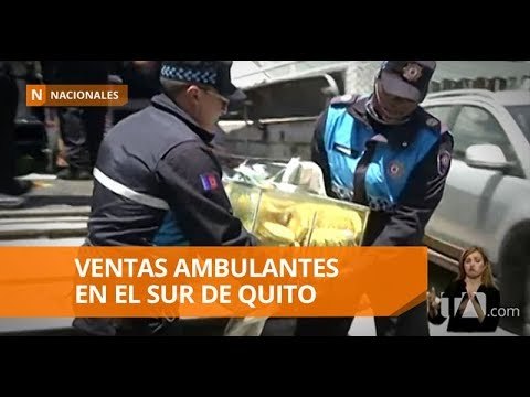 La AMC realizó operativo en el sur para disminuir las ventas ambulantes -Teleamazonas