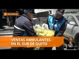 La AMC realizó operativo en el sur para disminuir las ventas ambulantes -Teleamazonas