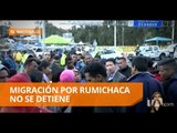 La migración no se detiene por Rumichaca pese a tensión diplomática -Teleamazonas