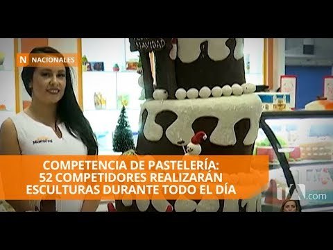 La panadería, pastelería, heladería y el café se dan cita en Expo Sweet - Teleamazonas