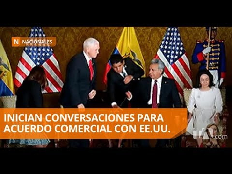 Ecuador y Estados unidos inician conversaciones comerciales - Teleamazonas