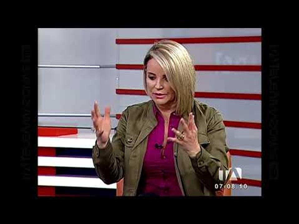 María Paula Romo, sobre venta de armas militares a grupos irregulares