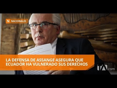 Audiencia de protección de Assange se retomará el lunes - Teleamazonas
