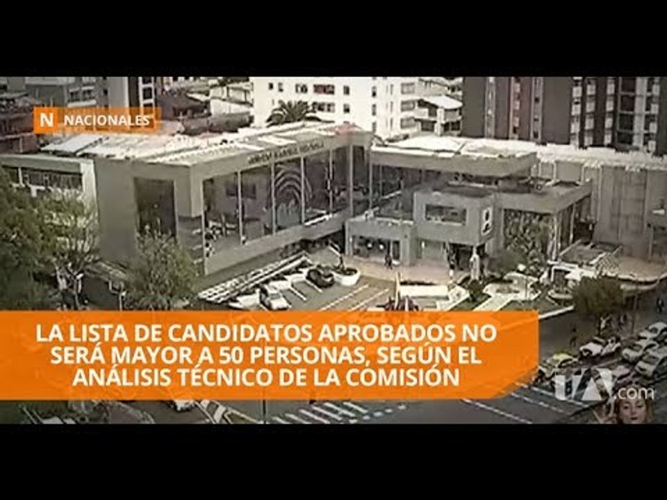 Veedurías critican el proceso de elección de vocales de CPCCS - Teleamazonas
