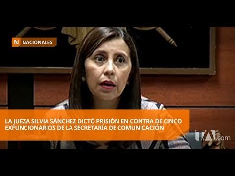 Dictan orden de prisión contra cinco exfuncionarios de la Secom - Teleamazonas