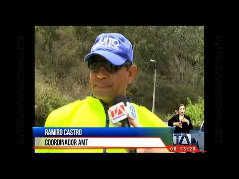 Monitorean taludes en la avenida De los Conquistadores
