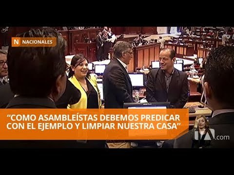 Legisladores no saben con cuántos votos se destituye a un asambleísta - Teleamazonas