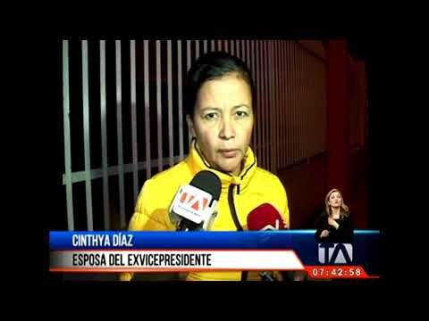 Jorge Glas fue trasladado a un hospital -Teleamazonas