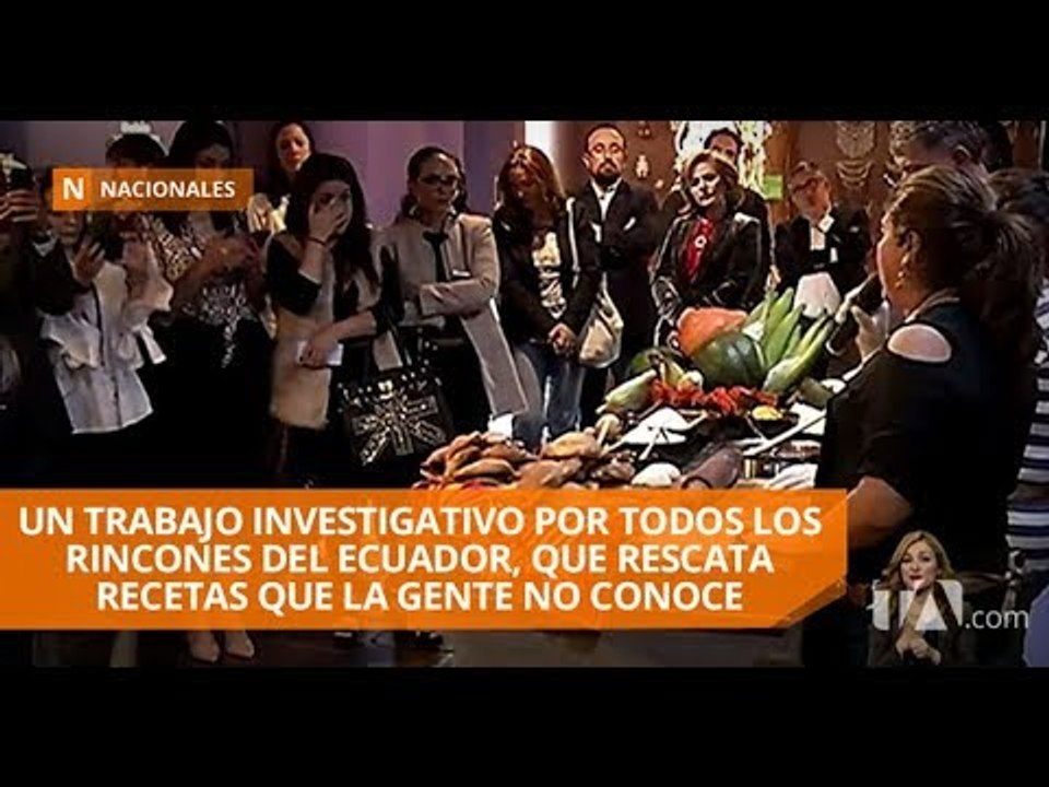 “Orígenes” recopila 98 recetas tradicionales - Teleamazonas